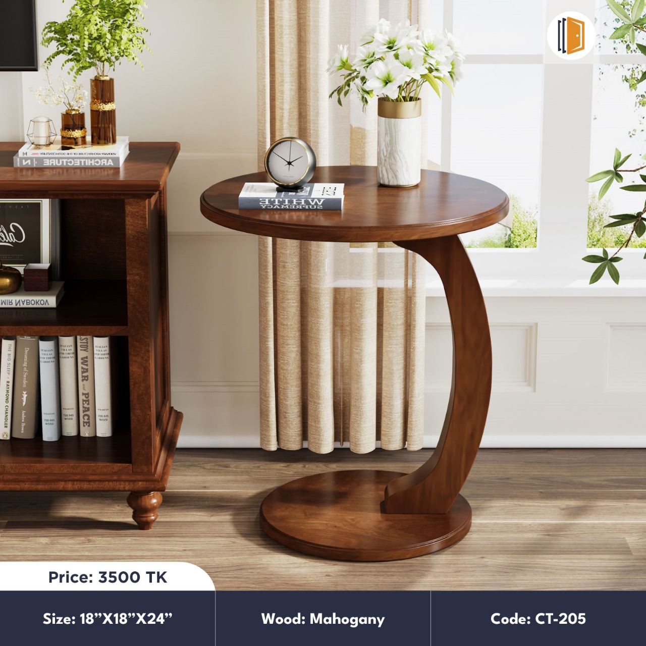 Premium Mahogany Coffee Table CT-205